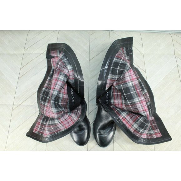 Franco Sarto Black Knee-High Boots - Picture 6 of 12